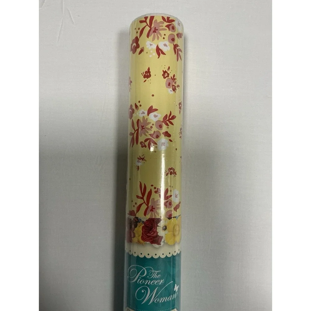 Pioneer Woman Adhesive Decorative Laminate 20in x 12ft ROSE DITSY New Sealed